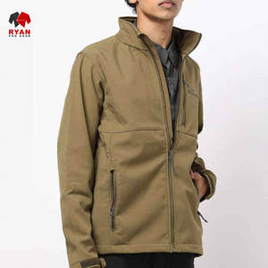 Chaqueta Softshell de Diseño Personalizado Ryan Pro Gear para Hombre, Tejido Transpirable, Cierre de Cremallera con Logotipo Personalizado, Ropa Casual - Product Image 1