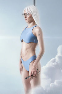 Suministro de Fábrica 2026 Ropa de Pole Dance para Mujer, Cuello Alto, Ligera, Transpirable, Elástica, Ropa de Fitness OEM, Tops de Alto Rendimiento - Product Image 6