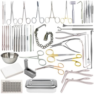 Juego de cirugía de nariz de 52 piezas rinoplastia ENT remodelación oreja nariz y garganta herramienta nasal instrumentos de cirugía plástica - Product Image 1