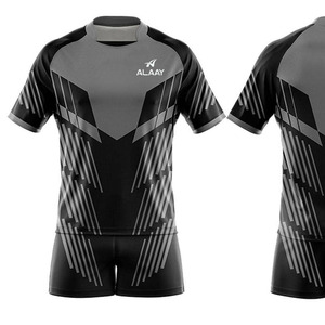 Camisetas de Rugby Sublimadas de Secado Rápido, Personalizadas, de Primera Calidad, con Nuevo Diseño, para Clubes Deportivos y Equipos - Product Image 3