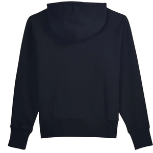 Sweat-shirt à capuche décontracté pour homme, couleur noire, en molleton doux, à manches longues, chaud et confortable, streetwear d'hiver - Product Image 2