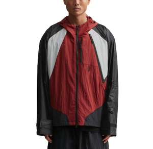 100% High Quality Men's Casual Street Wear <b>Slim</b> <b>Fit</b> Windbreaker <b>Jacket</b> Solid Color With Stand Collar & Contrast Thin Thickness - Product Image 5
