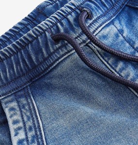 Pantalons pour enfants personnalisés, coupe ample, style baggy, jeans blancs délavés, grandes tailles, 100% coton - Product Image 6