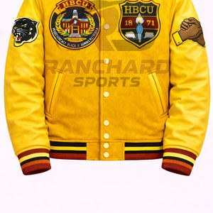 Veste universitaire légère pour homme HBCU, coupe confortable, veste universitaire personnalisée, veste de collège, veste universitaire sur mesure - Product Image 3