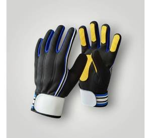 Gants de football à paume en silicone haute adhérence, personnalisables par sublimation, en Spandex antidérapant, pour entraînement de rugby, jeunes et adultes - Product Image 2