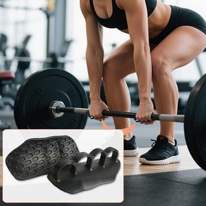 Gants d'entraînement avec bandes de maintien pour les poignets, demi-doigts, fermeture à lacets, légers, pour hommes et femmes, pour la musculation, le cyclisme, la gym, le fitness, le cross-training - Product Image 4