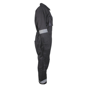 Wholesale Supplier Stocks Custom High Visibility Mechanic Coveralls Workwear Industrial <b>Construction</b> Safety <b>Uniform</b> Polyester - Product Image 3