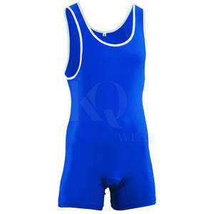 Trajes de lucha para hombre con tela suave y diseño ajustado al cuerpo para controlar el movimiento durante el entrenamiento. - Product Image 2
