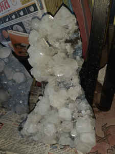 Natural Apophyllite Crystal Cluster Minerals Venta al por mayor Cluster para la venta Natural Apophylite Verde rosa - Product Image 5