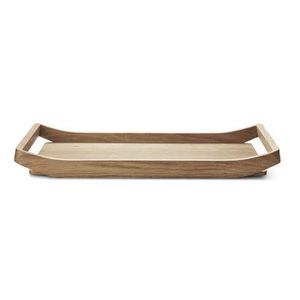 Modern Eco-Friendly Customizable Mango Wood & Acacia Wood Coffee & <b>Tea</b> Serving <b>Tray</b> for Restaurants and Hotels - Product Image 1