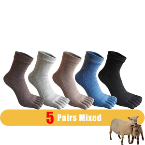 <b>Thick</b> Merino Wool Anti-Bacterial Men <b>Winter</b> Crew <b>Socks</b> Soft Cushion Custom Logo OEM ODM Manufacturer Wholesale - Product Image 3