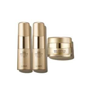The Saem Snail Essential EX Wrinkle Solution, Set de 2 Piezas para el Cuidado de la Piel del Rostro en Botellas - Product Image 1