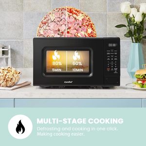0.7 Cu. Ft. Countertop Microwave Oven with 11 Power Levels and Turntable Reset Function - Product Image 5