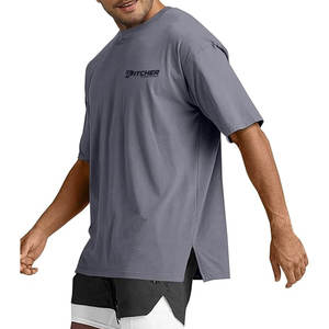 Camiseta Extra Grande para Hombre, Corte Moderno y Relajado, Estilo Urbano, Ligera, Transpirable y Cómoda - Product Image 1