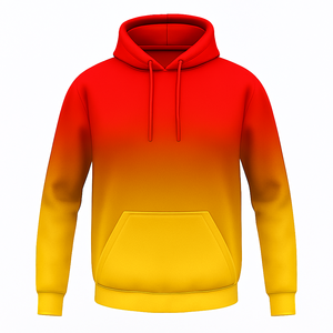 Stylish Casual Sublimated Gradient Hoodie <b>Pullover</b> <b>for</b> <b>Men</b> and Women, Soft Comfortable Hooded Sweatshirt - Product Image 1
