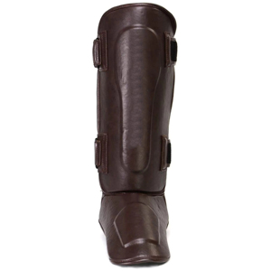 Espinilleras de Cuero Profesionales de Alta Calidad para Muay Thai, Espinilleras con Logotipo Personalizado, Espinilleras para Entrenamiento de Boxeo, Gran Venta - Product Image 4