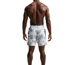 Shorts de Playa Ecológicos para Hombre, Cintura Elástica, Ajuste Holgado, Estampado/Flores, Shorts de Surf, Poliéster - Product Image 2