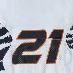 Camiseta de Fútbol Americano Profesional Personalizada con Sublimación, Camiseta Deportiva de Manga Corta con Costuras Personalizadas - Product Image 3