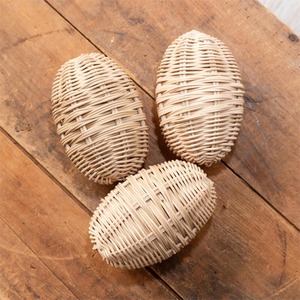 Sustainable easter <b>basket</b> stuffers handcrafted rattan <b>egg</b> cheapest price decor accessories - Product Image 6