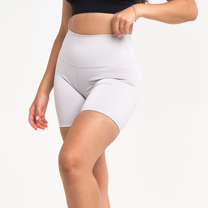 Wholesale <b>Women</b> Activewear Compression <b>Shorts</b> High Waist Athletic Workout Fitness Running Yoga Training Gym Apparel Manufacturer - Product Image 5