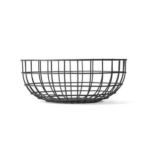 Corbeille à fruits en fer forgé de style antique, artisanale, avec un magnifique motif en spirale et un support robuste pour une utilisation sur comptoir. - Product Image 5