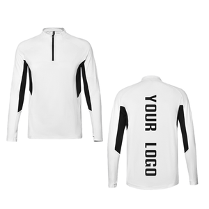 เสื้อวิ่งฤดูหนาวสำหรับผู้ชาย ผ้าสแปนเด็กซ์/โพลีเอสเตอร์ ระบายอากาศได้ดี แขนยาว - Product Image 5