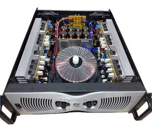 Amplificador de audio profesional de 2 canales Nuevo equipo de sonido para uso en exteriores Altavoz multigénero - Product Image 1