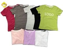 Camisetas de algodón personalizadas con logo 2026 para mujer, al por mayor, estilo crop, para adultos, lisas, para ropa urbana - Product Image 4