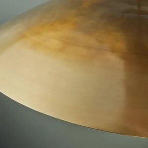 Luxurious Rustic Bronze <b>Ceiling</b> Pendant <b>Light</b> With Dome Shade And Exposed Bulb For Indoor Lighting Fixtures - Product Image 3