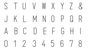 ชุดตัวอักษรเยอรมันขนาด 3 มม. ชุดตอกโลหะเหล็ก สำหรับทำเครื่องหมายบนโลหะ - Product Image 5