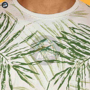 Camisetas Personalizadas de Poliéster/Algodón para Hombre, Impresión DTG, Transpirables, Cuello Redondo, Tela de Lona, Diseño OEM, Impresión Personalizada para Exteriores - Product Image 5