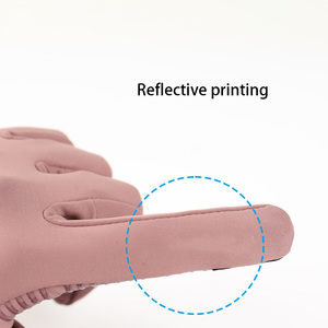 Running Gloves With Custom Logo Print Comfortable Outdoor Sport Wear Running Gloves With New Style Silicon Palm Anti <b>Slip</b> Riding - Product Image 4