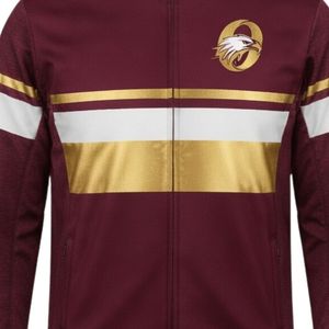 <b>Men</b> Maroon Gold Hockey Sports <b>Jacket</b> Polyester Athletic Training Wear Team Uniform Outdoor Sports Apparel Performance <b>Jacket</b> - Product Image 6