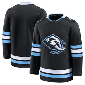 Maillot de hockey sur glace professionnel, logo d'équipe personnalisé, 100% polyester, tissu respirant imprimé, séchage rapide, ensembles d'uniformes sportifs, vente en gros - Product Image 2