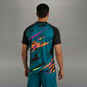 Maillot de foot homme sur mesure de haute qualité, 100 % polyester, design par sublimation personnalisé, respirant et à séchage rapide. - Product Image 5