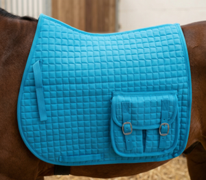 Almohadilla para Silla de Montar de Caballo Estilo Western con Bolsillos de Almacenamiento |   Manta Acolchada para Silla de Montar |   Almohadilla de Montar a Caballo con Forro Polar al por Mayor - Product Image 4
