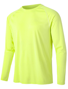 T-shirt à manches longues pour homme personnalisé, dernier modèle, impression de logo, motif, décontracté, de haute qualité, respirant, col rond, pour homme - Product Image 2
