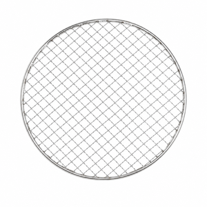 Round Stainless Steel <b>BBQ</b> Grill Rack for Outdoor Charcoal Cooking Wholesale Supply - Product Image 4