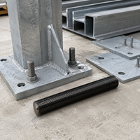 High Strength Full Threaded Rod | Metric | Carbon Steel/Stainless Steel | DIN975/DIN976 | 100% Full Thread | Grade 8.8/10.9 |