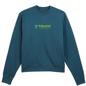 Recycled Cotton Crewneck Sweatshirt Premium Eco Friendly Fabric Crew Neck Soft Comfortable Casual <b>Long</b> <b>Sleeve</b> Pullover <b>Top</b> - Product Image 1