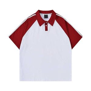 Polo homme personnalisé blanc et vert olive à blocs de couleur, manches raglan, bordure contrastante, coupe classique - Product Image 5