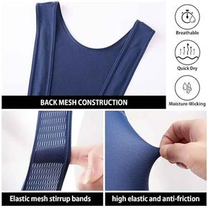 Professional <b>Cycling</b> Bib <b>Shorts</b> Men Breathable <b>Padded</b> Road Bike Bibs Athletic Compression <b>Cycling</b> Wear Custom Logo Gilet - Product Image 5