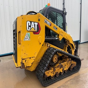 Chargeuse compacte sur chenilles JCB 1CXT d'occasion, moteur 49 CV, système hydraulique, pompe, chargeuse frontale, rétrocaveuse, équipement de travail industriel - Product Image 1