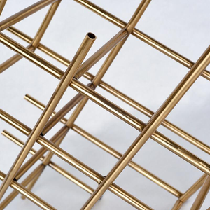 Estante para Botellas de Vino de Metal con Forma de Carrito de Compras, Soporte para Botellas de Vino de Metal, Estante para Vino - Product Image 5