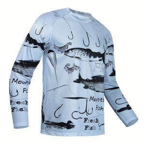 Camisetas de Pesca al Por Mayor de Nuevo Diseño Hechas en Pakistán, Camisetas de Pesca a Precio Económico - Product Image 1