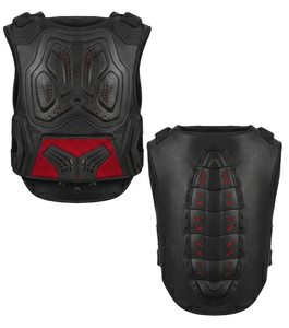 Professional Motocross Chest Protector Body Armor | Breathable Off-<b>Road</b> Dirt Bike Riding Guard | CE Approved MTB <b>Back</b> Protective - Product Image 1