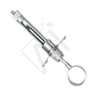Seringue d'anesthésie dentaire Accuram Silver, réutilisable, en acier inoxydable, avec aspiration, équipement dentaire - Product Image 4