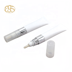 Tube cosmétique en plastique de 20 ml pour essence anti-âge pour les yeux avec applicateur à long bec, PP LDPE HDPE recyclable, tube souple en canne à sucre verte - Product Image 2