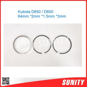 Đài Loan SUNITY D600 <span class=keywords><strong>Piston</strong></span> Ring <span class=keywords><strong>64Mm</strong></span> Cho Bộ Phận Động Cơ Nông Nghiệp Kubota - Product Image 5