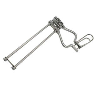 Juego de Retractores Abdominales para Ginecología, Instrumentos Quirúrgicos Manuales de Acero Inoxidable de Alta Calidad, Marca Deaver de Dentavex - Product Image 5